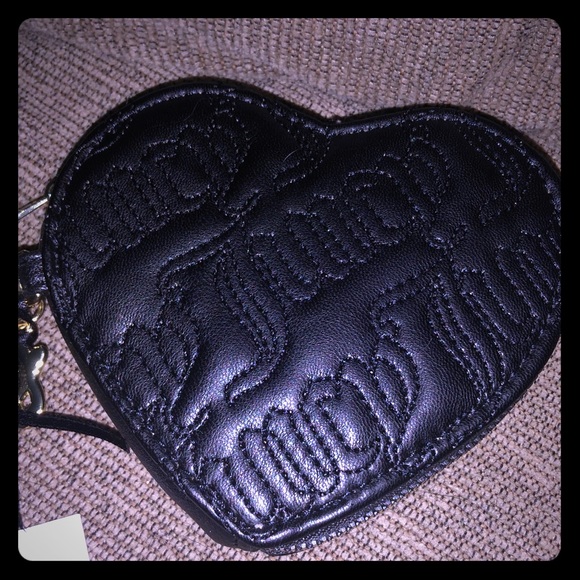 Juicy Couture Handbags - NWT Juicy Couture black logo change purse